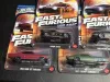 2025 Hot Wheels Silver Series Fast & Furious Villains Set of 5