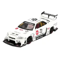 Mini GT 1:64 Nissan LB-ER34 Super Silhouette ATHLETE/COLLET  White MGT01059