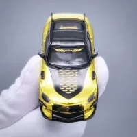 Mini GT 1:64 Nissan Z VeilSide FFZ400 Gold Chrome #985
