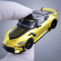 Mini GT 1:64 Nissan Z VeilSide FFZ400 Gold Chrome #985