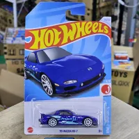 HOT WHEELS '95 MAZDA RX7 BLUE PROJECT M 2024 SERIES HW J-IMPORTS