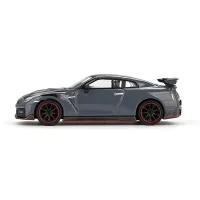 Mini GT 1:64 Nissan GT-R Nismo (R35) 2024 NISMO Stealth Gray Diecast MGT00868