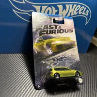 Hot Wheels Honda Civic EG Fast And Furious Silver Series Green 2025 Metal Mint