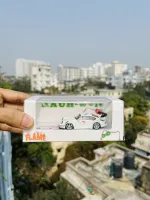 Flame 1:64 Porsche luminous RWB 964 kitty alloy car model