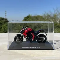 1/24 Scale Mini Honda CB 1000R 2010 Motorcycle Model Toy Bike Acrylic Box Red