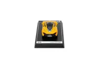 PosterCars H03 – McLaren P1 with Acrylic Box (Volcano Yellow) 1:64 Diecast Car Model