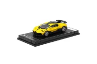 PosterCars 1:64 Bugatti Divo – Jaune Soufre – Acrylic Box | #H19