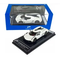 PosterCars 1:64 Koenigsegg Jesko Absolut 06 – Crystal White Acrylic Box