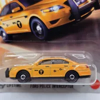 Matchbox Ford Police Interceptor 2025 Yellow