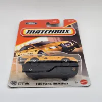 Matchbox Ford Police Interceptor 2025 Yellow