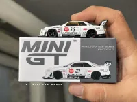 Mini GT 1:64 Nissan LB-ER34 Super Silhouette ATHLETE/COLLET  White MGT01059