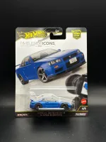 Hot Wheels Premium Timeless Icons Nissan Skyline GT-R V-Spec II (BNR34) R34