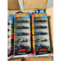 Hot Wheels 2026 Race Team 5-Pack Formula 1 F1 Racing