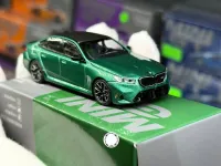 MINI GT 1/64 BMW M5 (G90) Isle of Man Green LHD MGT01086