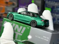 MINI GT 1/64 BMW M5 (G90) Isle of Man Green LHD MGT01086