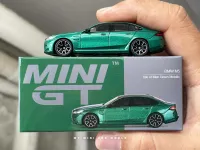 MINI GT 1/64 BMW M5 (G90) Isle of Man Green LHD MGT01086