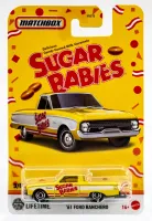 2025 Matchbox Candy Series Sugar Babies 1961 Ford Ranchero Yellow Toy New