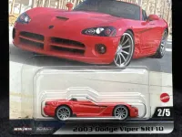 2024 Hot Wheels Premium Fast & Furious 2003 Dodge Viper SRT10