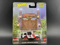 Hot Wheels '92 Jeep Wrangler Sahara Jurassic Park JBL59 1/64