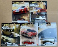 Hot Wheels Premium 2026 Fast & Furious 25th Anniversary Complete 5-Car Set