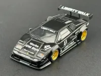 Mini GT 1:64 Lamborghini Countach LB-WORKS Black