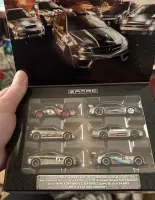 2025 Hot Wheels Legends Tour ZAMAC 6-Car Box Set (Silver Series)