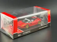 Tarmac Works x IXO Models 1:64 Ferrari 458 Italia GT3 Red - Road64