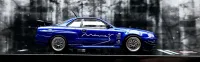 Inno64 Nissan Skyline GT-R R34 V-Spec Tuned 1/64