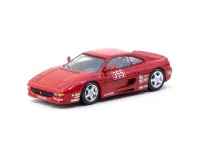 TARMAC WORKS 1/64 RED - FERRARI F355 CHALLENGE PRESENTATION