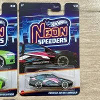 2025 Hot Wheels Neon Speeders Complete Set Of 8
