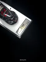 Street Buster 1:64 Ferrari LaFerrari Aperta (F150) Black