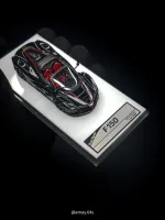 Street Buster 1:64 Ferrari LaFerrari Aperta (F150) Black