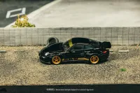 Tarmac Works Porsche RWB 997 Black 1/64