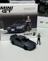 Mini GT 1:64 Nissan Skyline GT-R (R32) Nismo Gunmetal w/ Matsuda Figure