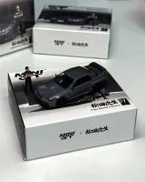Mini GT 1:64 Nissan Skyline GT-R (R32) Nismo Gunmetal w/ Matsuda Figure