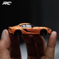 Original Model Toyota GR Supra Orange with Figure 1:64 (Fast & The Furious)