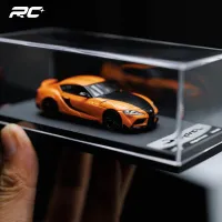 Original Model Toyota GR Supra Orange with Figure 1:64 (Fast & The Furious)