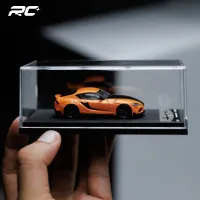 Original Model Toyota GR Supra Orange with Figure 1:64 (Fast & The Furious)