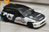 HONDA Civic (EG6) - #22 Red Bull  - black / white - Street Weapon 1:64