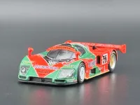Pop Race 1/64 Mazda 787B Le Mans 1991 Green & Orange - PR64-0301