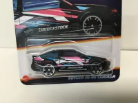 2025 HOT WHEELS NEON SPEEDERS TOYOTA AE-86 COROLLA - 4/8 , BLACK