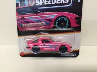 2025 HOT WHEELS NEON SPEEDERS MAZDA RX-7 ROTARY - 2/8 , PINK