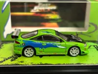 Transcend 1:64 Mitsubishi Green 1995 Eclipse GS FNF Sports Model Diecast Metal