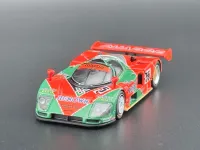 Pop Race 1/64 Mazda 787B Le Mans 1991 Green & Orange - PR64-0301