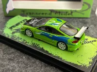 Transcend 1:64 Mitsubishi Green 1995 Eclipse GS FNF Sports Model Diecast Metal