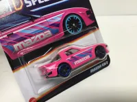 2025 HOT WHEELS NEON SPEEDERS MAZDA RX-7 ROTARY - 2/8 , PINK