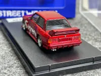 SW 1:64 Red M3 E30 LTO Coupe Racing Sports Model Diecast Collect Car--Supreme#A