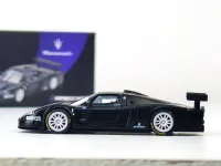 BBR Models 1:64 Maserati MC12 Competizione Test Fiorano 2004 - Matte Black