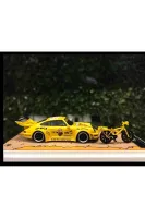 Ultimate Player 1:64 Porsche 964 RWB Yellow Minions Livery