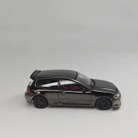 STREET WEAPON HONDA CIVIC EG6 ELECTROPLATE CHROME 1/64 DIECAST